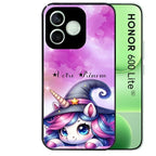 Coque pour Honor 600 LITE licorne magic avec prenom