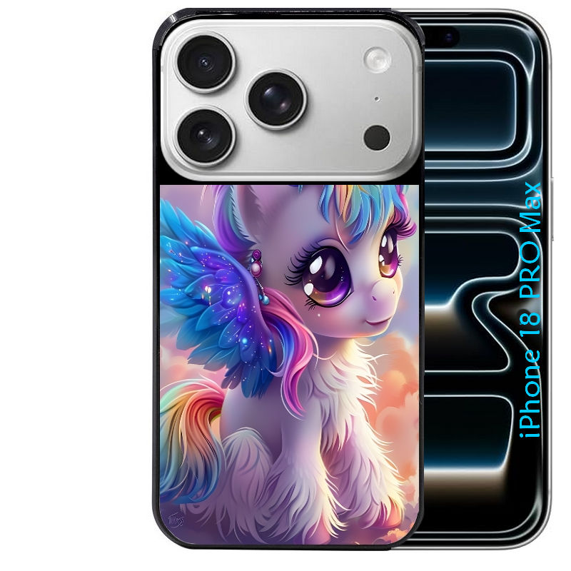 Coque pour Iphone 18 / PRO / PRO MAX / 18E licorne anime