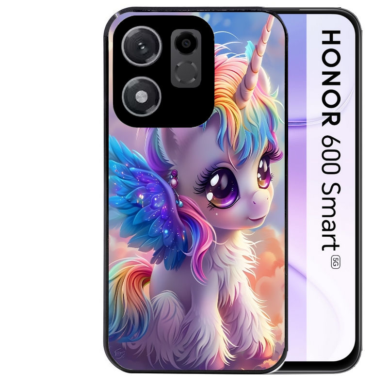 Coque pour Honor 600 SMART licorne anime