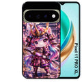 Coque pour Pixel 10 / 11 / PRO / XL licorne manga samourai