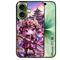Coque pour Iphone 18 / PRO / PRO MAX / 18E licorne manga samourai