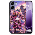 Coque pour Oppo A6 A6 A6K licorne manga samourai