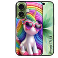 Coque pour Iphone 18 / PRO / PRO MAX / 18E licorne pop art