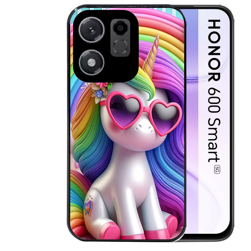Coque pour Honor 600 SMART licorne pop art