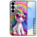 Coque pour Galaxy A08 A18 A28 A38 A58 licorne pop art