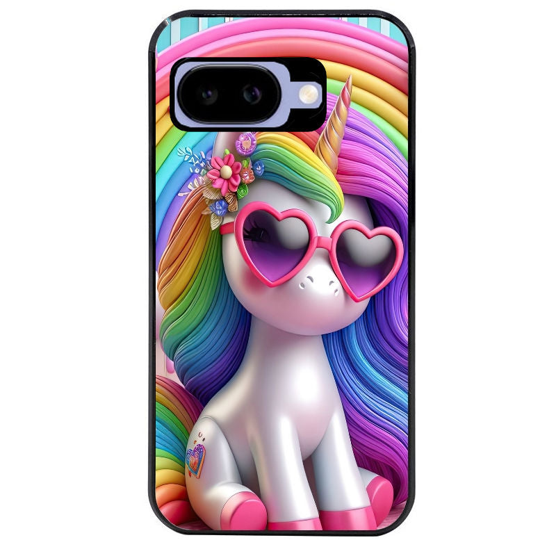 Coque pour Pixel 8A 9A 10A licorne pop art