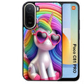 Coque pour POCO C81 PRO licorne pop art