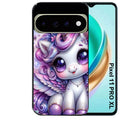 Coque pour Pixel 10 / 11 / PRO / XL licorne violette