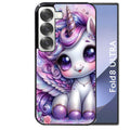 Coque pour Z Fold 8 / ULTRA licorne violette