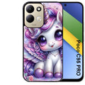 Coque pour POCO C95 PRO licorne violette