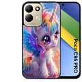 Coque pour POCO C95 PRO licorne anime