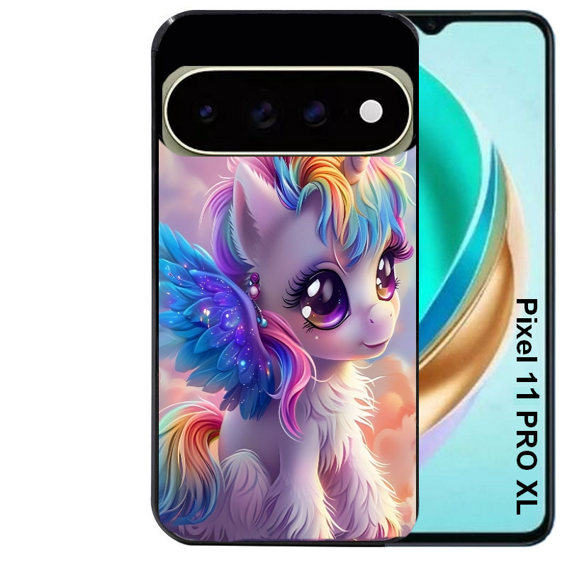 Coque pour Pixel 10 / 11 / PRO / XL licorne anime
