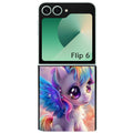 Coque pour Z FLIP 6 7 8 licorne anime
