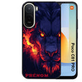 Coque pour POCO C81 PRO personnalisée lion anime