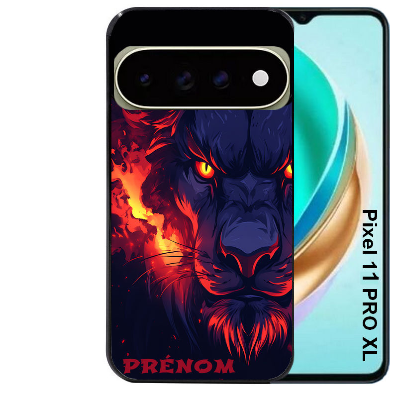 Coque pour Pixel 10 / 11 / PRO / XL personnalisée lion anime