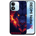 Coque pour Redmi Note 17 et PRO 4G 5G Max personnalisée lion anime