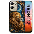 Coque pour Redmi 17 et 17C 4G 5G lion astro