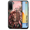 Coque pour POCO C81 PRO personnalisée lion dreamcatcher