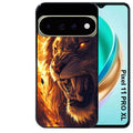 Coque pour Pixel 10 / 11 / PRO / XL lion flamme