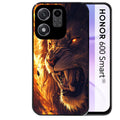 Coque pour Honor 600 SMART lion flamme