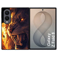 Coque pour Z FOLD 8 lion flamme
