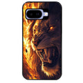 Coque pour Pixel 8A 9A 10A lion flamme