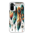 Coque taperso pour Redmi Note 10 4G 5G PRO 10S avec motif plumes et bijoux protection antichoc personnalisée
