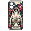 Coque noire taperso pour Honor 400 et Lite Pro Smart avec motif tete de mort lovers protection antichoc personnalisée