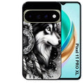 Coque pour Pixel 10 / 11 / PRO / XL loup dreamcatcher