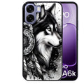 Coque pour Oppo A6 A6 A6K loup dreamcatcher