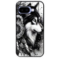 Coque pour Pixel 8A 9A 10A loup dreamcatcher