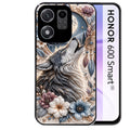Coque pour Honor 600 SMART loup et lune