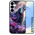 Coque pour Galaxy A08 A18 A28 A38 A58 loup et plume