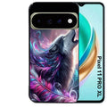 Coque pour Pixel 10 / 11 / PRO / XL loup et plume