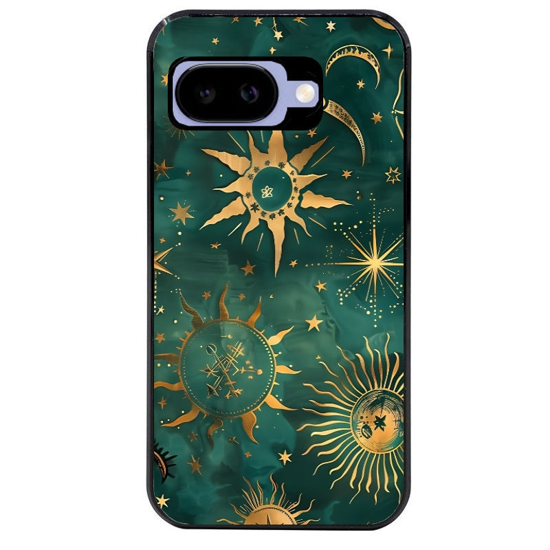 Coque pour Pixel 8A 9A 10A lune astro