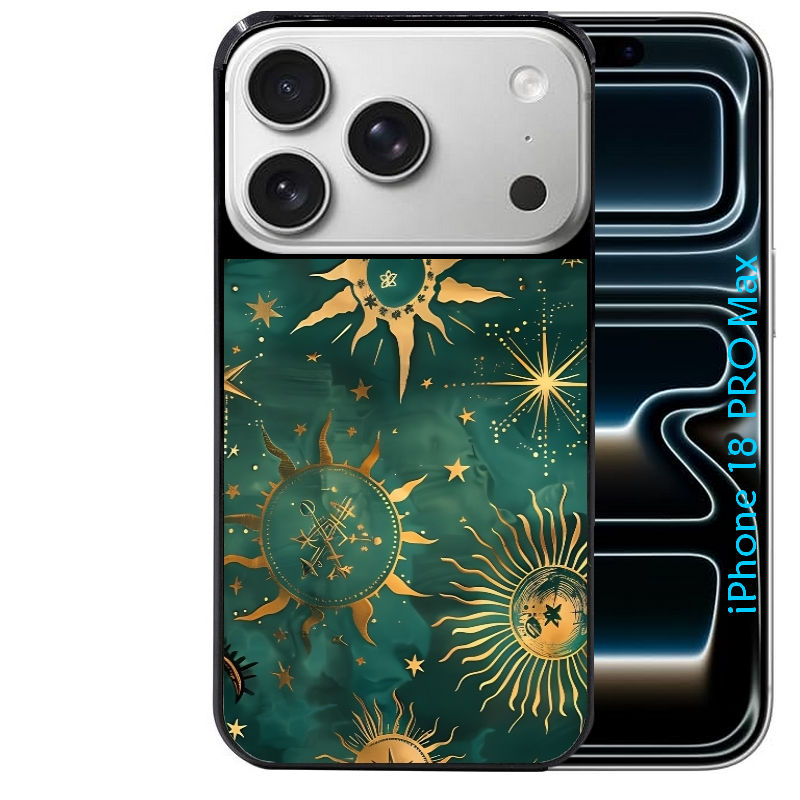 Coque pour Iphone 18 / PRO / PRO MAX / 18E lune astro