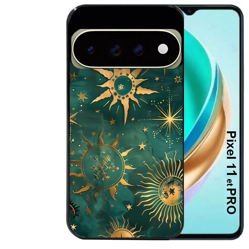 Coque pour Pixel 10 / 11 / PRO / XL lune astro