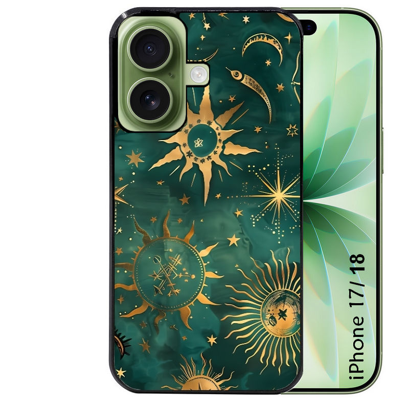 Coque pour Iphone 18 / PRO / PRO MAX / 18E lune astro