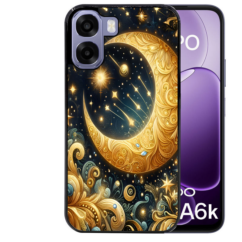 Coque pour Oppo A6 A6 A6K lune astre