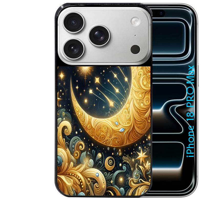 Coque pour Iphone 18 / PRO / PRO MAX / 18E lune astre