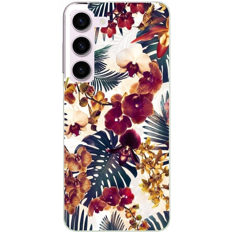 Coque taperso pour Galaxy A13 4G et 5G A23 A53 avec motif jungle couleurs d'automne protection antichoc personnalisée