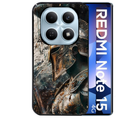 Coque noire taperso pour Redmi Note 15 et PRO PLUS 4G 5G avec motif spartan guerrier protection antichoc personnalisée