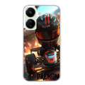 Coque taperso pour POCO C65 4G avec motif karting f1 personnalisee protection antichoc personnalisée