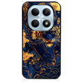 Coque noire taperso pour POCO M8 5G et PRO 5G avec motif tigre et fleur protection antichoc personnalisée