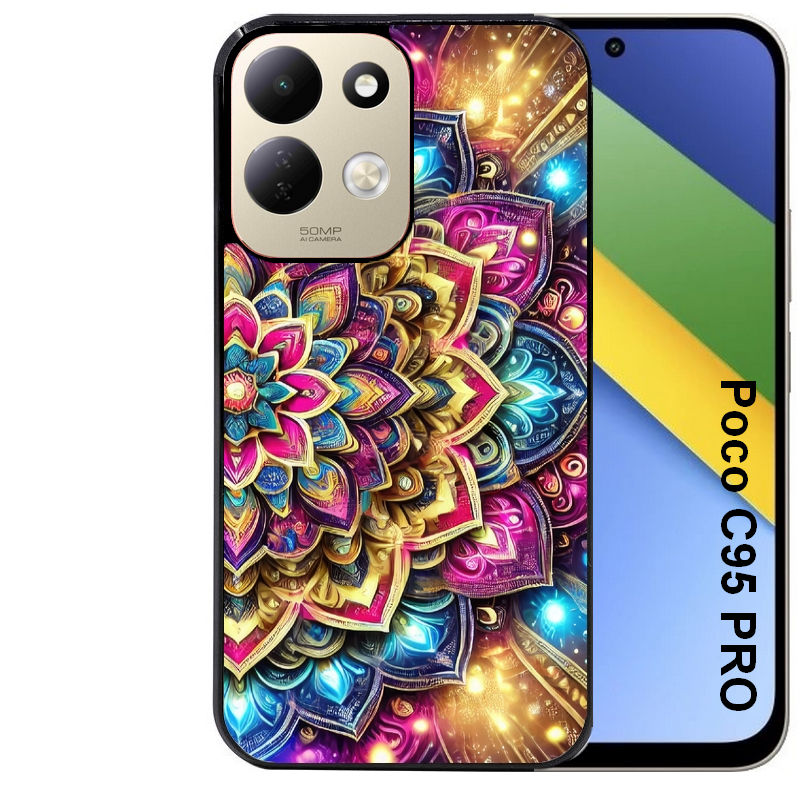 Coque pour POCO C95 PRO mandala 2