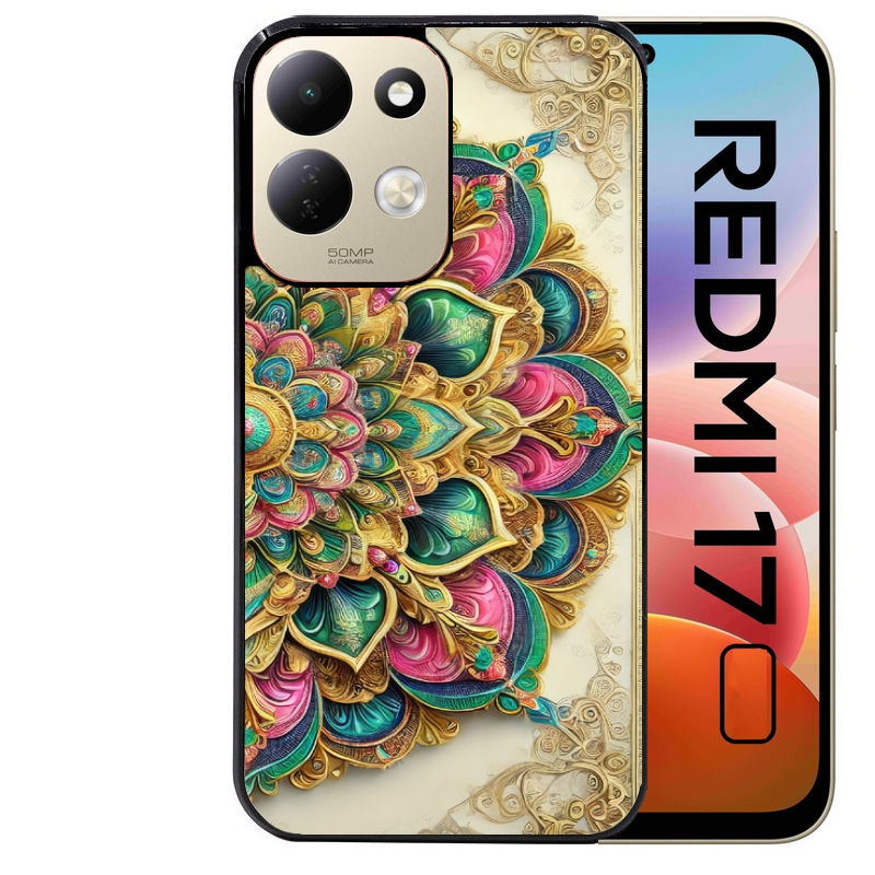 Coque pour Redmi 17 et 17C 4G 5G mandala 3