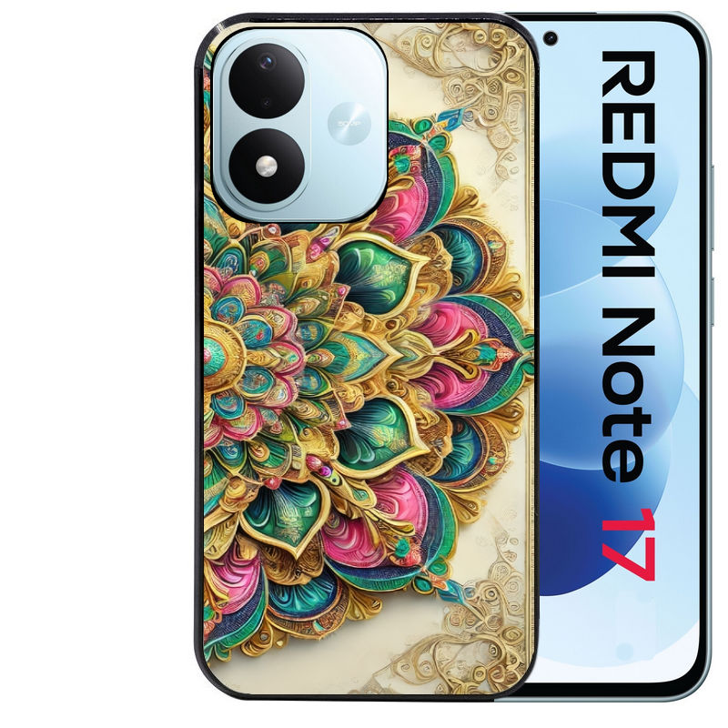 Coque pour Redmi Note 17 et PRO 4G 5G Max mandala 3
