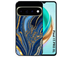 Coque pour Pixel 10 / 11 / PRO / XL marbre bleu agathe