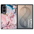 Coque pour Z FOLD 8 marbre fleur cerisier