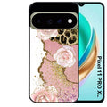Coque pour Pixel 10 / 11 / PRO / XL marbre fleur leopard